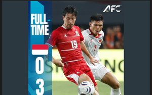 AFC khen ngợi ĐT Việt Nam thắng áp đảo ĐT Indonesia