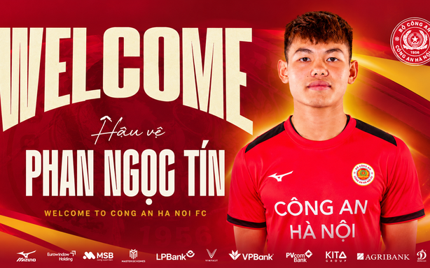 CAHN chiêu mộ hậu vệ U23 Việt Nam, hoàn thiện lực lượng cho mùa giải 2026/27
