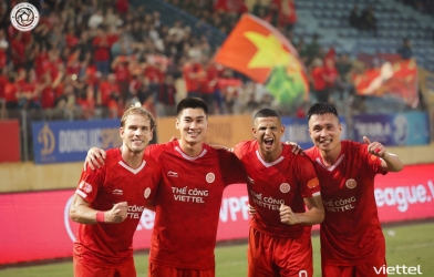 Ngoại binh Thể Công Viettel tuyên bố mục tiêu vô địch V.League