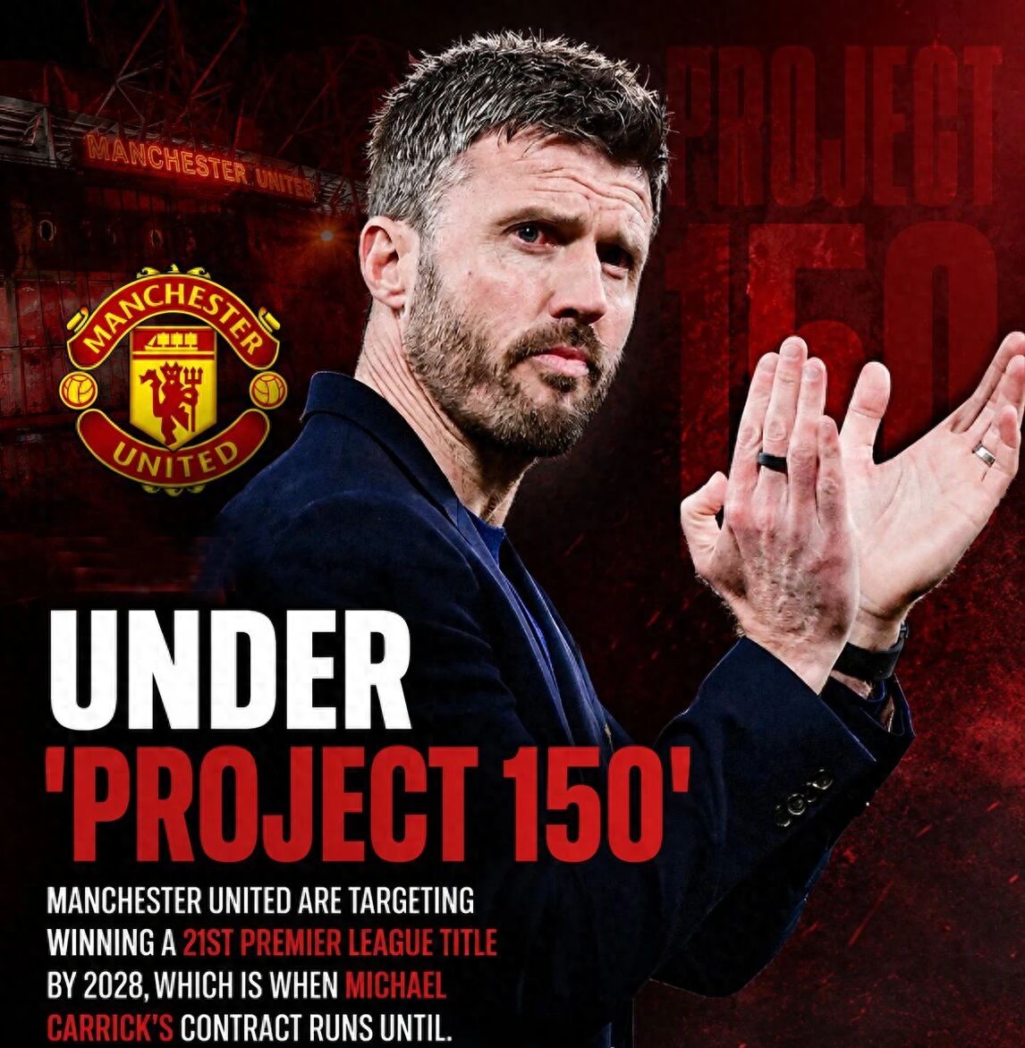 Hợp đồng 2 năm của Carrick với nhiệm vụ khắc nghiệt! Manchester United yêu cầu vô địch Premier League để kỷ niệm 150 năm thành lập, nếu không sẽ thay huấn luyện viên