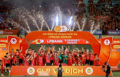 Đội vô địch V.League 2026/27 hưởng lợi cực lớn với quyết định mới