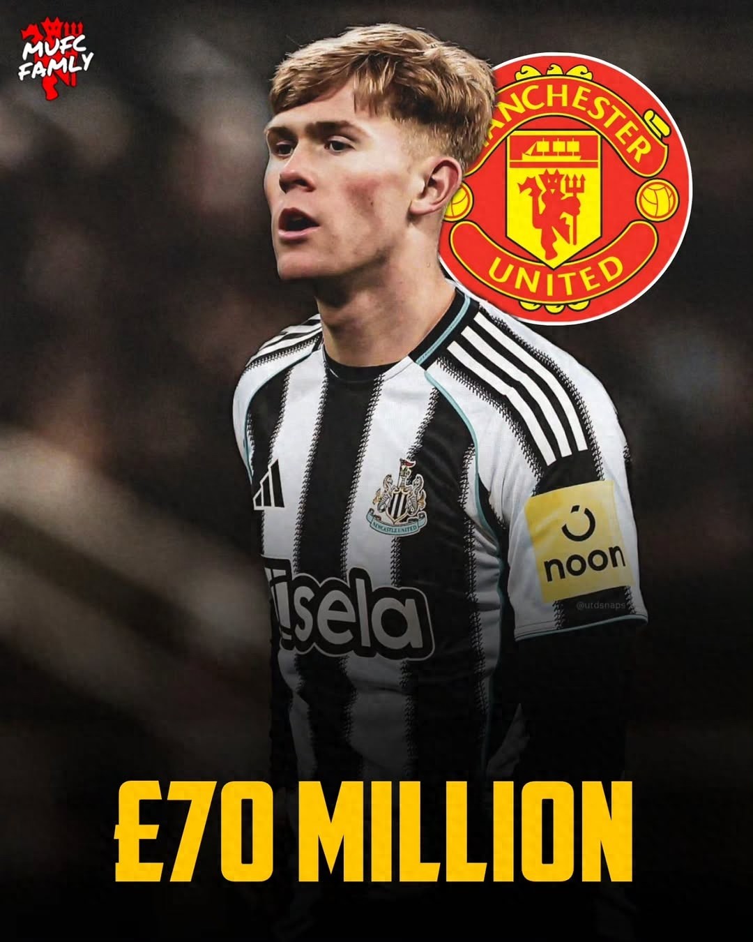 Giá của Hall được tiết lộ, Manchester United không đủ tiền mua, chỉ đến mùa hè sau mới bổ sung hàng phòng ngự! Nếu Newcastle bán Tonali sẽ có đủ ngân sách