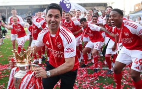 Rò rỉ video Arteta tự tin tuyên bố Arsenal sẽ vô địch Champions League