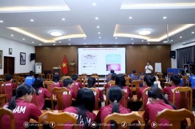ĐT nữ Việt Nam tham gia tập huấn phòng, chống Doping trước ASIAD