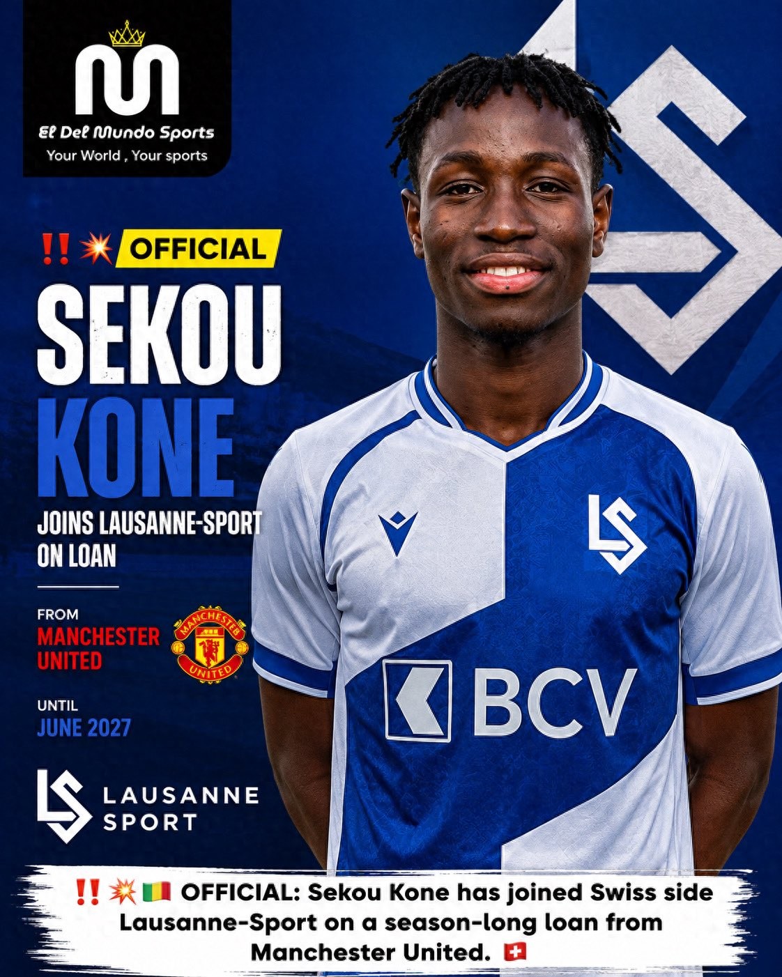 Manchester United chính thức thông báo gia hạn cho mượn tài năng trẻ đến câu lạc bộ vệ tinh của Ratcliffe! Thủ môn trẻ được định giá 15 triệu bảng, có thể chuyển đến Bundesliga