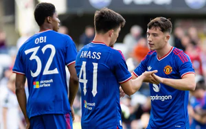 Dàn sao trẻ tỏa sáng, MU đại thắng Rosenborg 5-0 trong tour du đấu Hè 2026