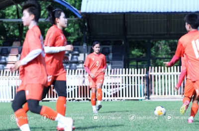 U20 nữ Việt Nam quyết tâm có điểm trước U20 nữ Thái Lan