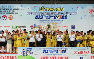 SLNA vô địch giải U13 Yamaha Cup 2026 toàn quốc