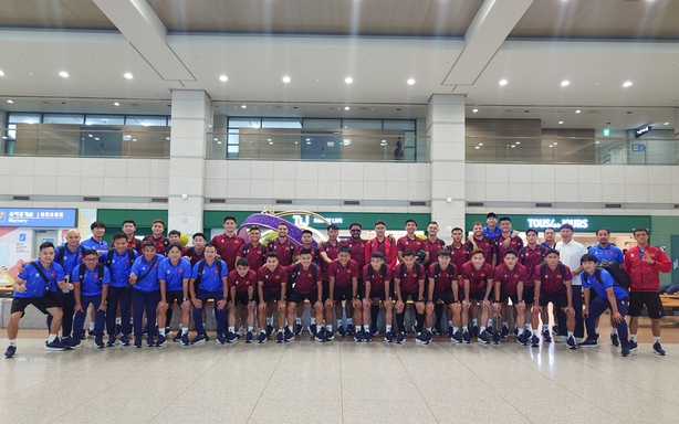 Đội tuyển Việt Nam tới Incheon, bước vào cao điểm chuẩn bị cho ASEAN Cup 2026