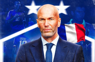 CHÍNH THỨC: Tuyển Pháp bổ nhiệm HLV Zinedine Zidane