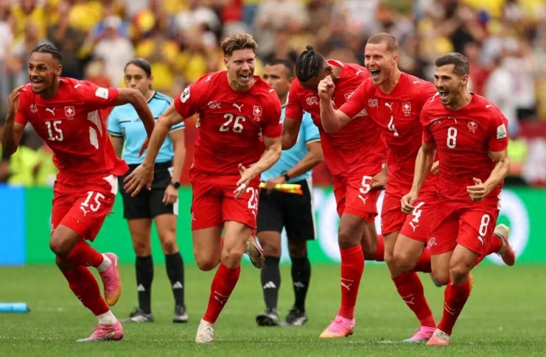 Thụy Sĩ phá vỡ lời nguyền luân lưu, tứ kết World Cup châu Âu chiếm sáu suất