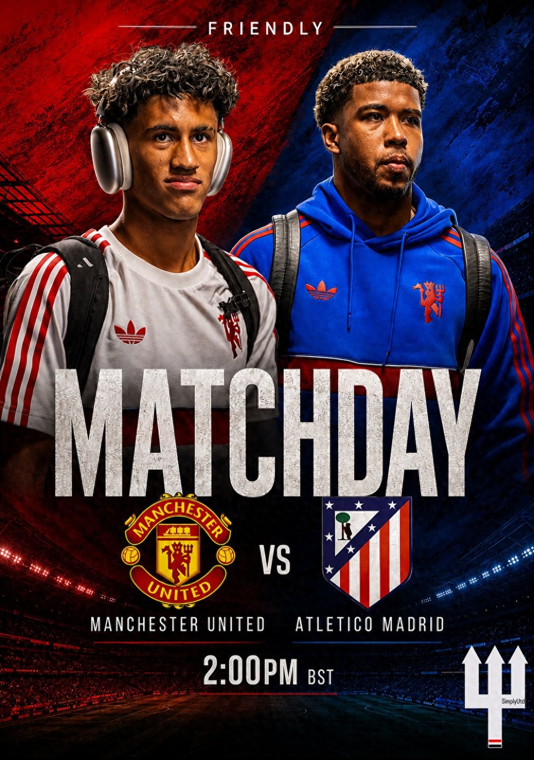 Manchester United công bố danh sách 23 cầu thủ đấu Atletico Madrid: Hai tuyển thủ quốc gia trở lại, Tielemans vắng mặt, bốn tài năng trẻ bị loại