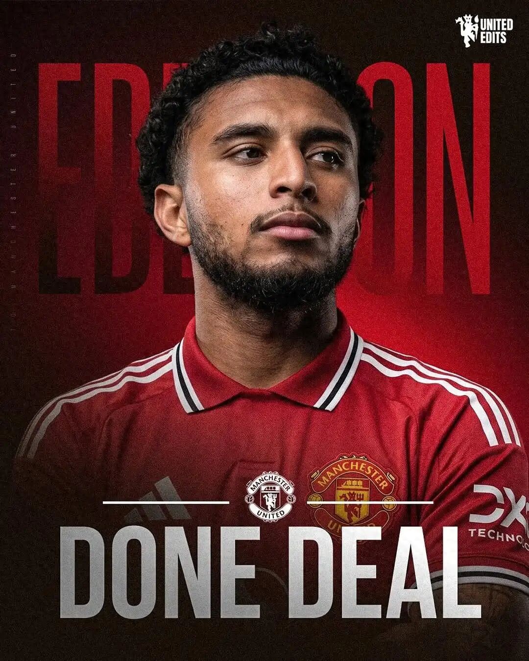 Edson đã vượt qua cuộc kiểm tra y tế của Manchester United, việc công bố chính thức sẽ diễn ra đúng thời điểm, mức phí chuyển nhượng có thể tăng lên! Quỷ đỏ quyết tâm mang về cả hai cầu thủ.