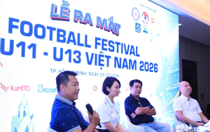 Football Festival U9, U11 và U13 Việt Nam quy tụ gần 1000 cầu thủ