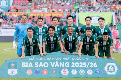 Tân binh V.League chia tay hàng loạt công thần sau chức vô địch