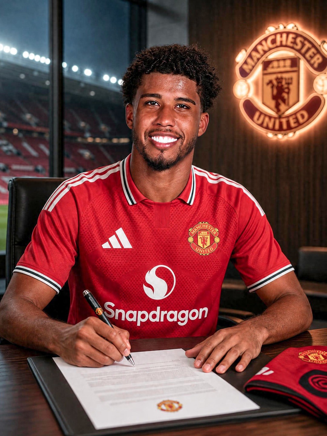 Santos vượt qua kiểm tra y tế của Man United và sẽ ra mắt vào thứ Sáu! Thần tượng là Casemiro, hé lộ lý do Quỷ đỏ nhanh chóng chiêu mộ