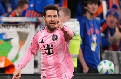 Inter Miami tri ân Messi
