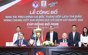VCK giải bóng đá U17 QG 2026 có nhà tài trợ mới