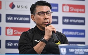 Đội tuyển Malaysia quyết thắng Lào, HLV Tan Cheng Hoe vẫn đề cao cảnh giác