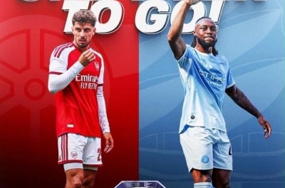 Chung kết Siêu cúp Anh giữa Arsenal vs Man City đá mấy giờ, ngày nào?