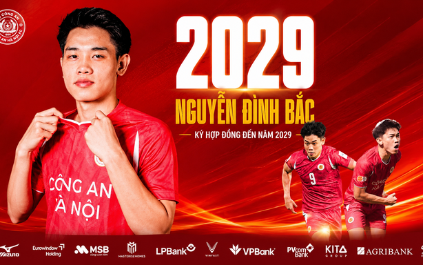 Công an Hà Nội ký hợp đồng với Nguyễn Đình Bắc đến năm 2029