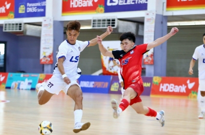 Lượt 9 futsal VĐQG: Hai ứng viên vô địch cùng thắng áp đảo