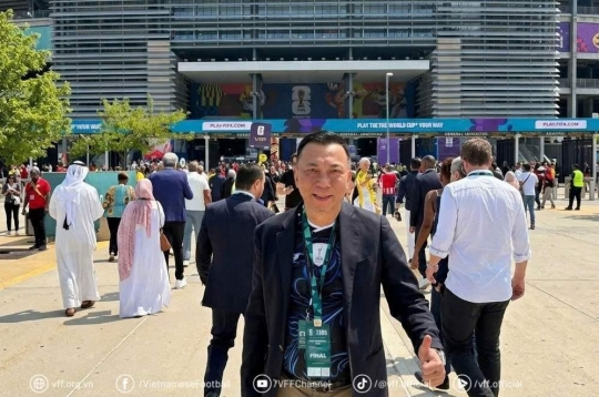 Chủ tịch LĐBĐ Việt Nam dự khán trận chung kết World Cup 2026