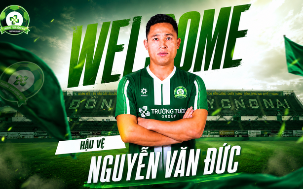 Tân binh Đồng Nai tăng tốc chuyển nhượng, đón hậu vệ vô địch V-League