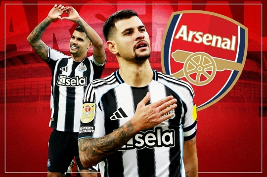 Vì sao Arsenal nhất quyết phải mua bằng được Bruno Guimaraes?