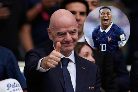 Chủ tịch FIFA gửi thông điệp đến Mbappe giữa tâm bão chỉ trích