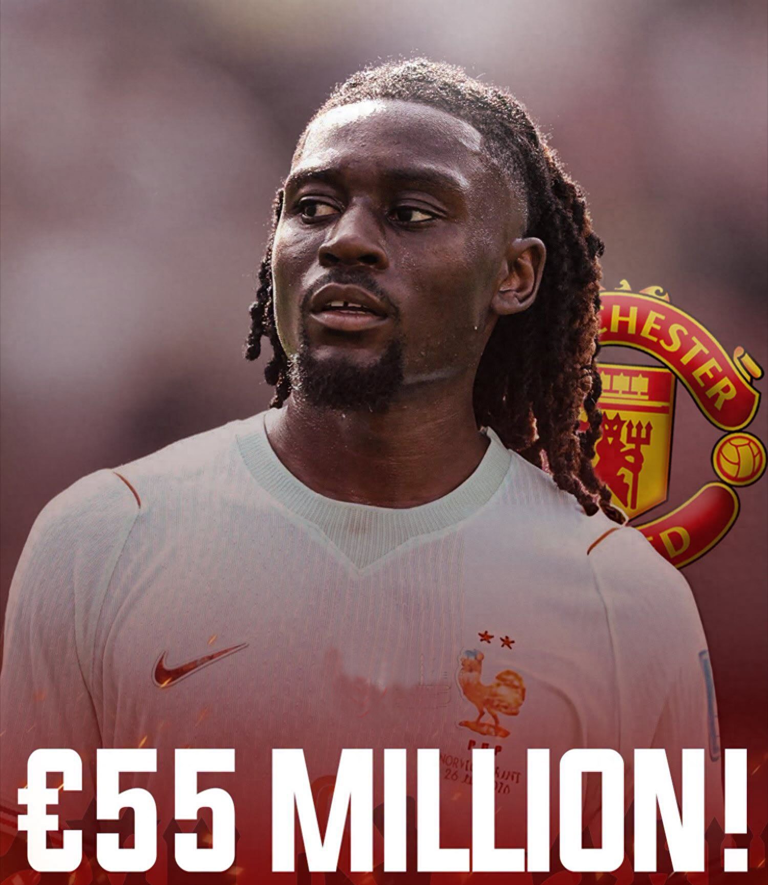 Manchester United đang cân nhắc chi 55 triệu euro để mua Koné trong tuần này, nhưng chưa liên hệ với Roma! Chấn thương cụ thể của ngôi sao mới được tiết lộ