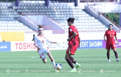 VIDEO: U20 nữ Việt Nam nỗ lực bất thành trước Trung Quốc quá mạnh