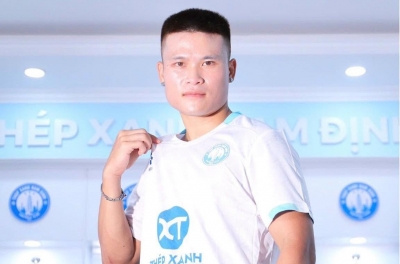 CHÍNH THỨC: Tuấn Hải cập bến Nam Định, tạo 'song sát' cùng Xuân Son
