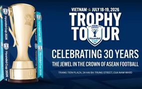 Cúp ASEAN Hyundai Cup 2026 Trophy Tour đến Hà Nội
