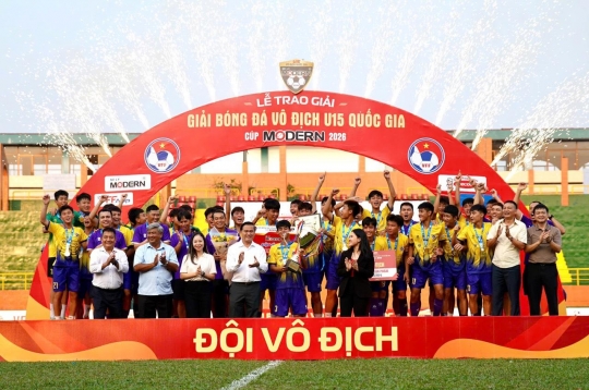 Hà Nội chính thức hoàn tất bộ sưu tập danh hiệu ở giải trẻ