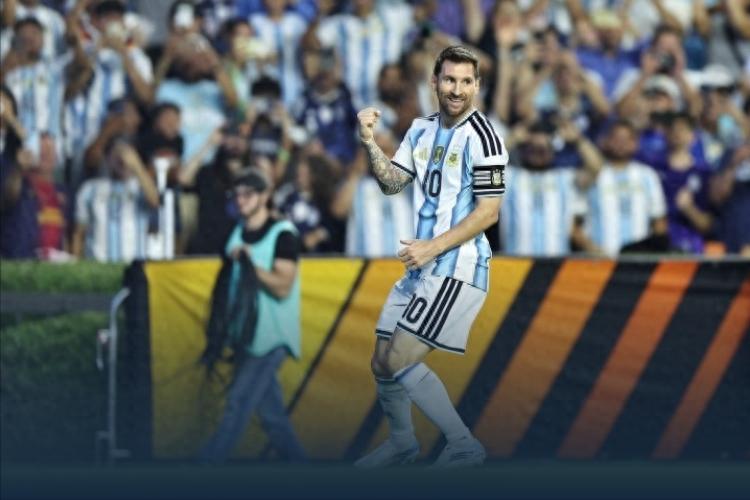 Trận giao hữu: Argentina 3-0 Iceland, Messi tái xuất tỏa sáng, 199 trận ghi 117 bàn