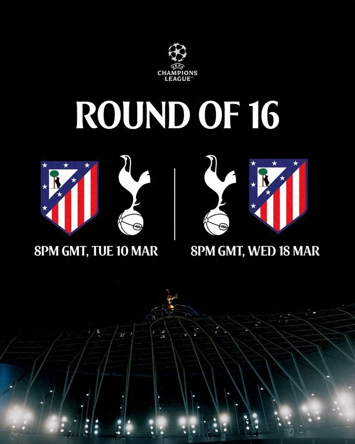 Dự đoán Tottenham vs Atletico Madrid: Tottenham -3 bàn khó lội ngược, cần tập trung cho Premier League để tránh xuống hạng, Atletico Madrid phòng thủ chắc chắn để tiến vào vòng sau