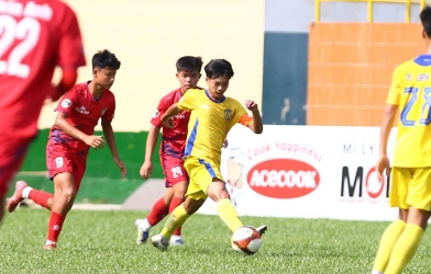 SLNA sớm có vé vào tứ kết tại VCK U15 quốc gia