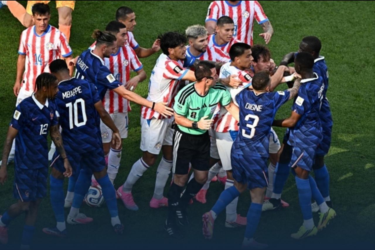 Mbappe ghi bàn trên chấm phạt đền giúp Pháp thắng Paraguay 1-0, lối đá "bẩn" này đáng để Mã Ninh dạy dỗ