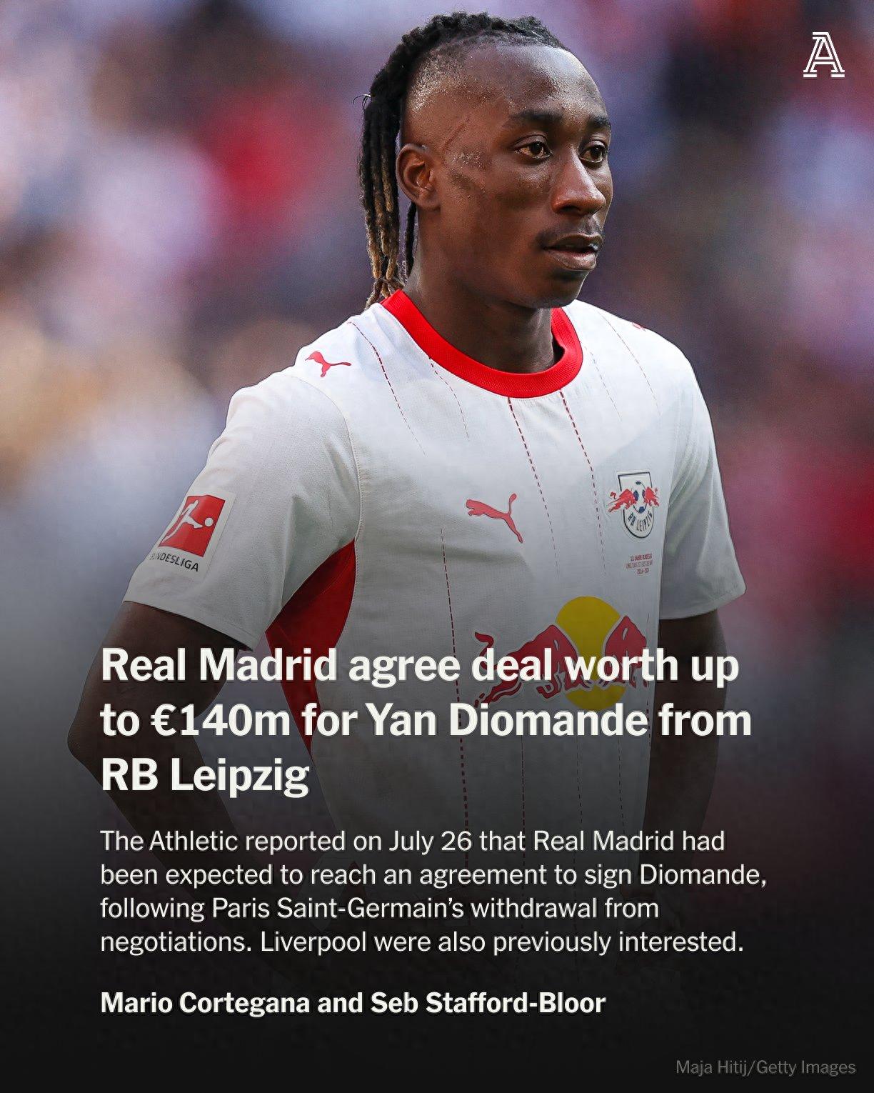 Real Madrid "hạ cánh"! Đặt cược 140 triệu euro cho tài năng 19 tuổi người châu Phi, RB Leipzig trở thành người thắng lớn.