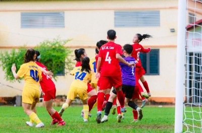 Lượt 3 U16 nữ Quốc gia: Phong Phú Hà Nam thắng thuyết phục